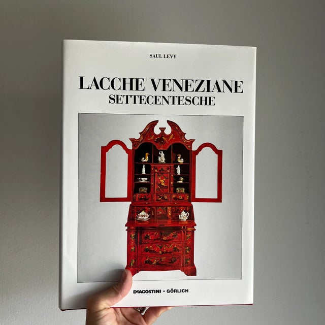 1990s Lacche Veneziane Settecentesche & History of Venetian Furniture Coffee Table Books - 2 Volumes For Sale - Image 4 of 10