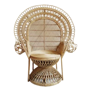 Vintage Grand Raw Peacock Chair
