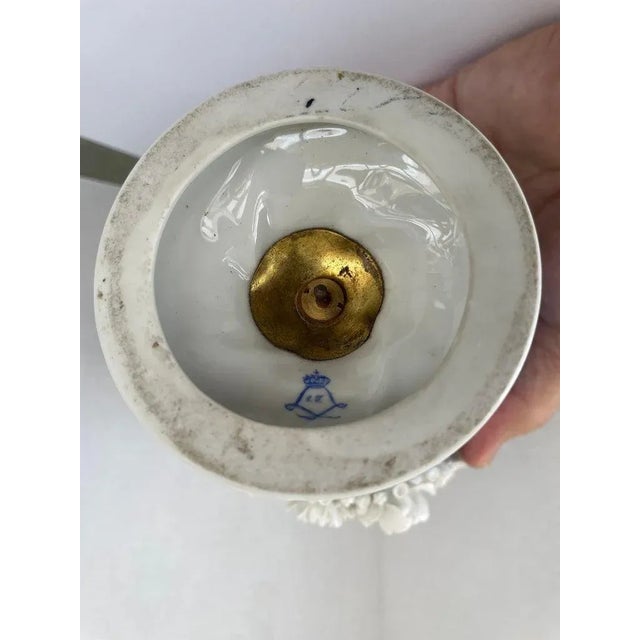 Set of Sevres Style Louis XVI Garniture Urns For Sale In West Palm - Image 6 of 13