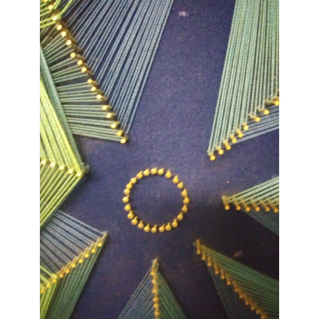 Large 1960s Vintage Symmography Mid Century String Art Piece For Sale - Image 11 of 13