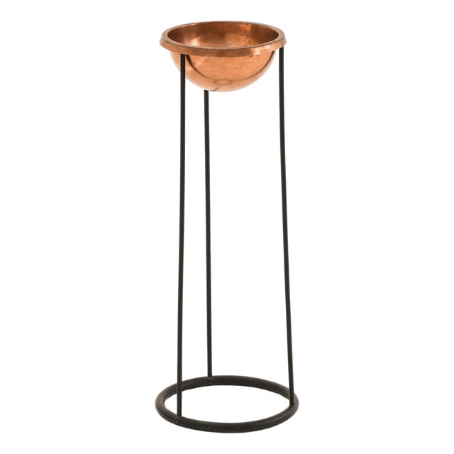 Ashtray in Copper and Lacquer from Hans-Agne Jakobsson, 1950s For Sale