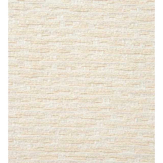Sample - The House of Scalamandré Rocket Fabric, Ivory For Sale