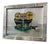 Built-in Tabernacle with Enamelled Cross and Fish Motif, 1950s For Sale