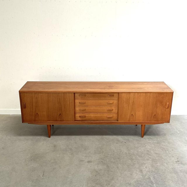 Clausen & Søn Mid-Century Teak Sideboard from Clausen & Son, Denmark, 1960s For Sale - Image 4 of 17