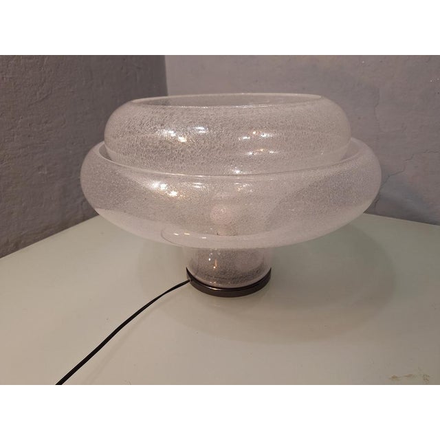 Lotus Pullegous Table Lamp in Murano Glass by Carlo Nason for Mazzega, 1980s For Sale - Image 13 of 18