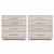 This is a pair of 1950 mid-century modern cerused chests by Raymond Lowey for Mengel Furniture. These are great all around...