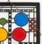 Modern After Frank Lloyd Wright Avery Coonley House Design Glass Panel For Sale - Image 3 of 8