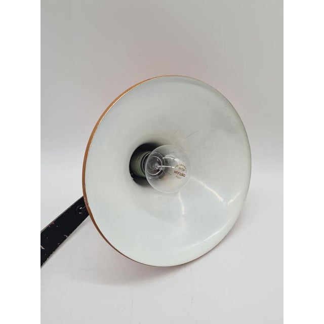 Orange Vintage Space Age Desk Lamp, 1970s For Sale - Image 8 of 11