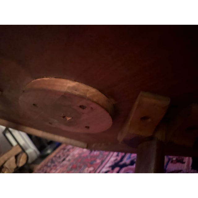 Mid-Century George Nakashima Rosewood Coffee Table Long and Organic Shaped For Sale - Image 13 of 15