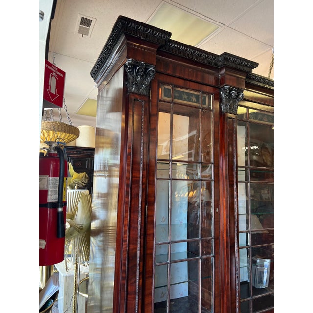 Early 19th Century Antique English 1810 Breakfront For Sale - Image 5 of 13