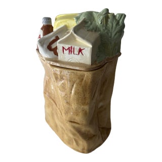 Vintage Lidded Ceramic Kitchen Container-1976 For Sale