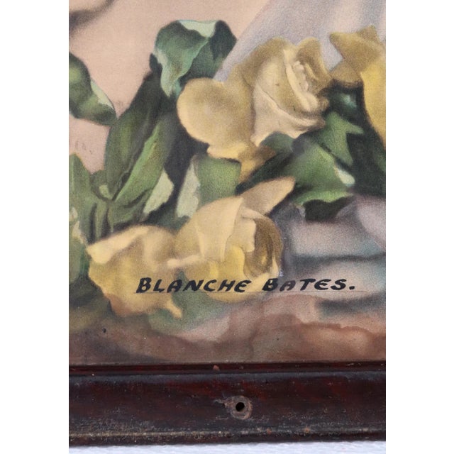 Mid 20th Century Framed 1910s the Theatre Magazine Blanche Bates Cover For Sale - Image 5 of 10