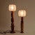Italian Sculptural Cocoon Table Lamps, 1970s, Set of 2 For Sale - Image 9 of 15