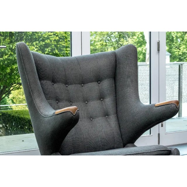 Modernica Mid Century Style Hans Wegner Papa Bear Chair For Sale - Image 17 of 17