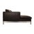 Black Paul Leather Corner Sofa from Molteni For Sale - Image 8 of 11