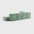 Contemporary Flexible Large Corner Sofa from Ambivalenz, Set of 12 For Sale - Image 3 of 5