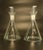 Contemporary 1990s Lab Beaker Liqueur Decanters- a Pair For Sale - Image 3 of 6