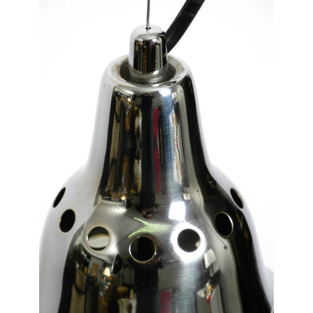 Large Pendant Lamp Headlight in Chrome-Plated Sheet Steel by Ingo Maurer, 1960s For Sale - Image 15 of 18
