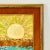 Wood 1970s Impressionist Abstract Sea & Sun Original Oil Painting, Framed & Unsigned For Sale - Image 7 of 9