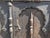 19thc Large Haveli Indian Hand Carved Architectural Door/ Shutter Assembly/ Sculptural For Sale - Image 10 of 16