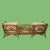 Vintage McGuire Target Back Sofa For Sale - Image 10 of 10