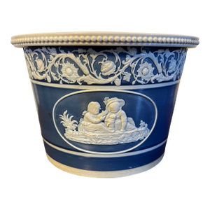 Antique Early 19th Century English George III Chetham & Woolley Pottery Cachepot Flower Pot Circa 1810