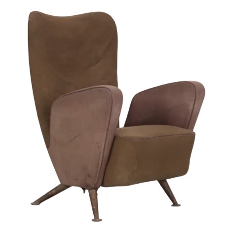 Lounge Chair by Gio Ponti and Giulio Minoletti For Sale