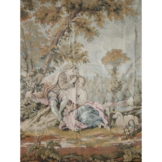 Tapestry from Rosel Erzeugnisse, 1940s For Sale - Image 4 of 18