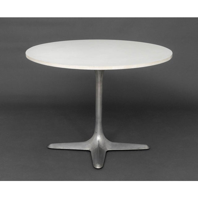 Circular Top Steel Center Table For Sale In New York - Image 6 of 6