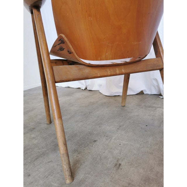Vintage Shell Chair, Yugoslavia, 1970s For Sale - Image 13 of 16