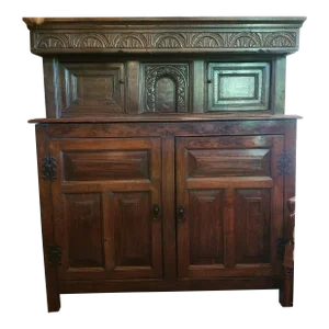 1600s English Court Cupboard