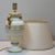 1970s Italian Porcelain Table Lamp with Golden Details, 1970s For Sale - Image 5 of 7