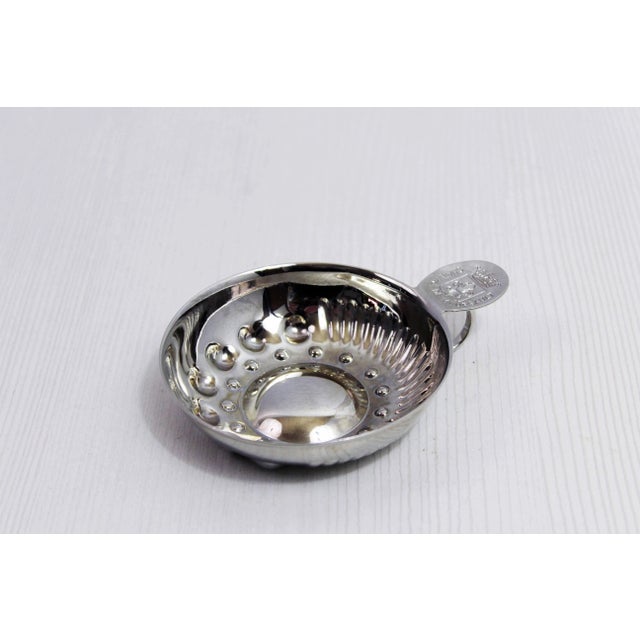 Meursault Tastevins in Silvered Metal, 1960s, Set of 2 For Sale - Image 4 of 12