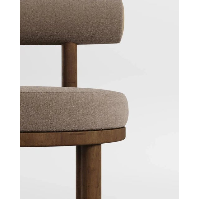 Modern Moca Chair in Boucle and Oak by Collector Studio, in New conditions. Designed from 2000