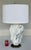 Revelation Modern White Arabestcato Marble Amulet Table Lamp For Sale - Image 4 of 5