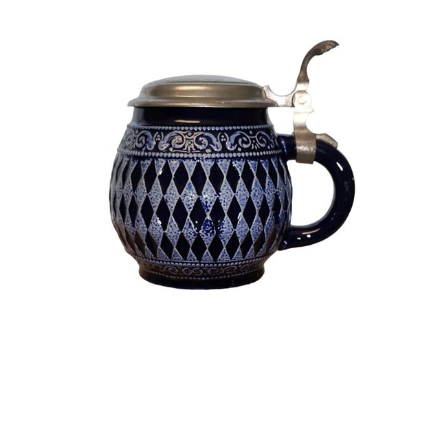 Postmodern 1950s Marzi & Remy Post-War German Beer Stein For Sale - Image 3 of 9