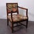 Wood Late 19th Century Wooden and Fabric Armchair with Cushion For Sale - Image 7 of 18