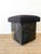 Metal Vintage 1970s Paul Evans Brutal Patchwork Metal Ottoman Stool For Sale - Image 7 of 13