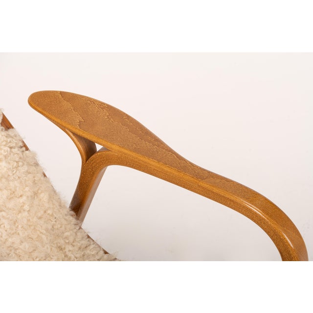 Set of Lamino Lounge Chair and Ottoman by Yngve Ekström for Swedese, 1950s For Sale - Image 11 of 15