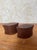 Brown Don Shoemaker Exotic Hardwood Salt & Pepper Shakers - a Pair For Sale - Image 8 of 8
