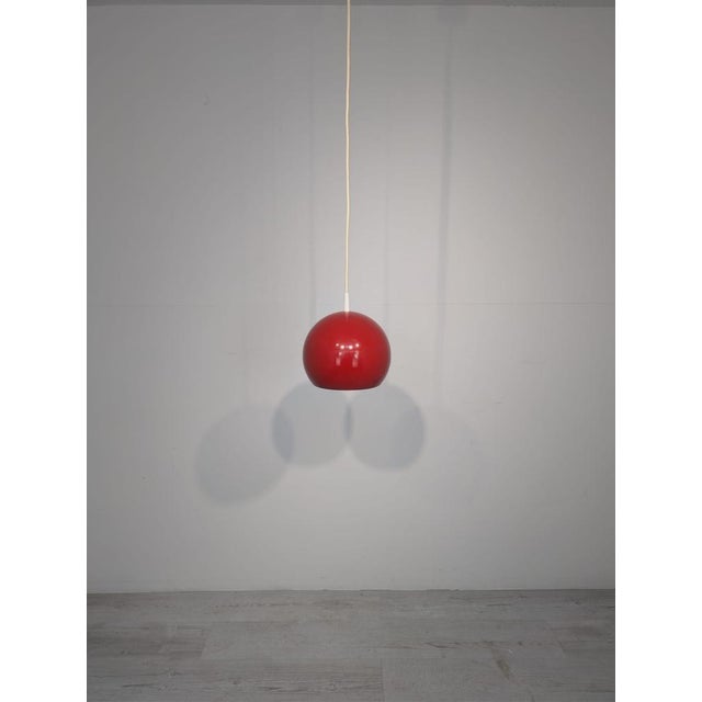 Topan VP6 Ball Pendant Lamp by Verner Panton, 1960s For Sale - Image 3 of 18