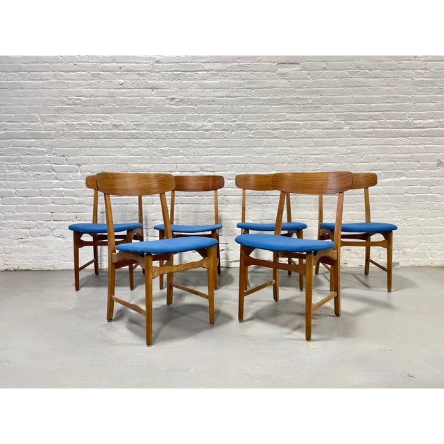 Farstrup Set of 6 Mid Century Modern Danish Teak Dining Chairs by Farstrup Møbler, 1960s For Sale - Image 4 of 13