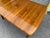 Mid-Century Modern 1950's Solid Walnut Dining Table + Leaves + Pad Protector by Bissman Furniture For Sale - Image 11 of 18