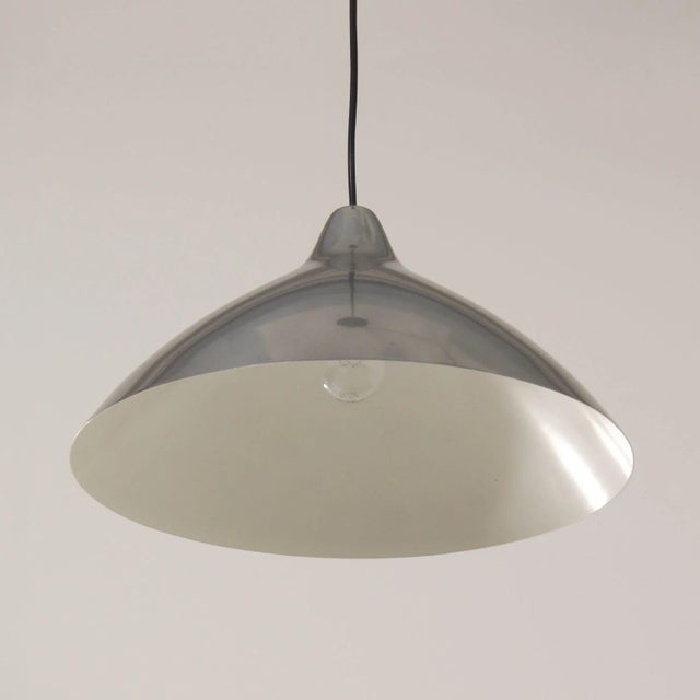Metal Pendant Lamp by Lisa Johansson Pape for Orno, Finland, 1960s For Sale - Image 7 of 10
