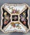 Porcelain Square Dish with Watteau Scenes and Black Ground from Meissen, 1850 For Sale - Image 6 of 13