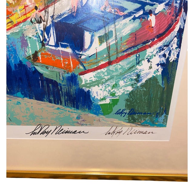 Modern LeRoy Neiman “St. Tropez” Signed Serigraph, 1995. For Sale - Image 3 of 10