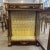 1990s French Rococo Style Gold Leaf Vitrine Cabinet For Sale - Image 4 of 4