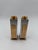Mid-Century Jerusalem RD Candlesticks in 24k Gold Plate & Silver Plate from Oppenheim, Set of 2 For Sale - Image 16 of 16