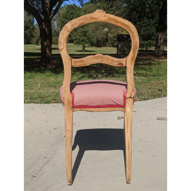 Early 20th Century Victorian Upholstered Parlor Chair For Sale - Image 13 of 18