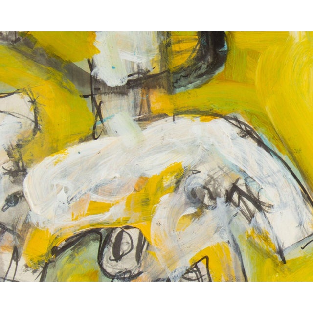 Abstract Mixed Media Painting by James L. Bruch For Sale In Indianapolis - Image 6 of 9